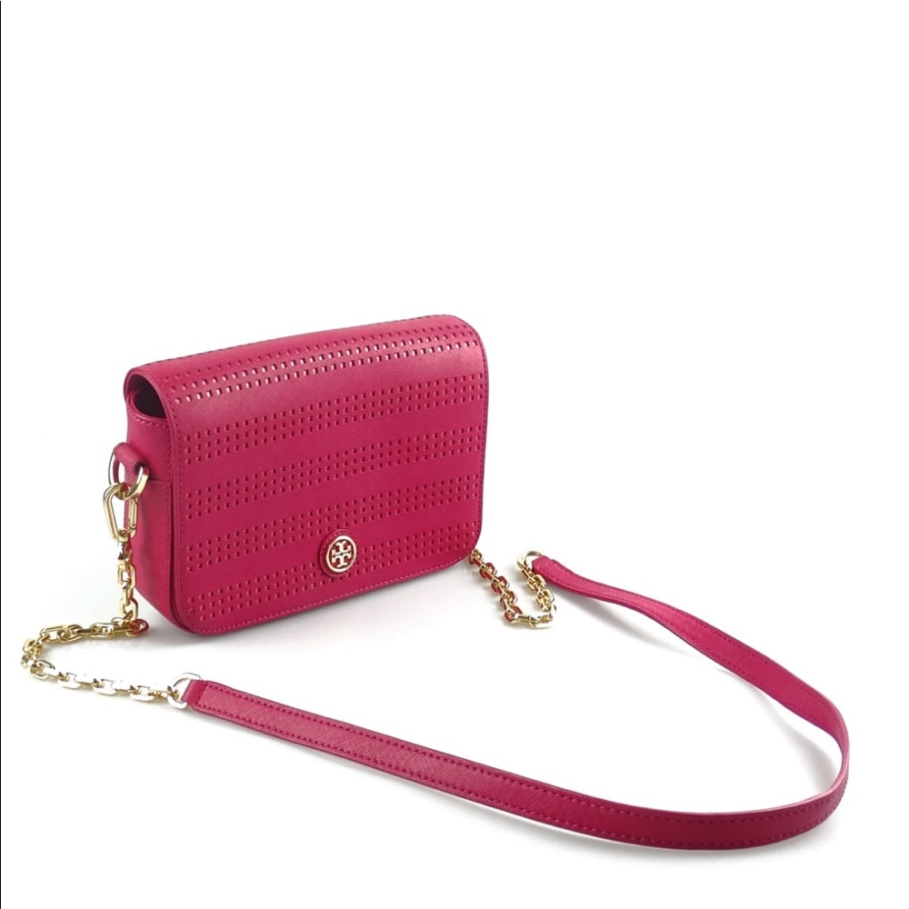Tory Burch Perforated Robinson Crossbody